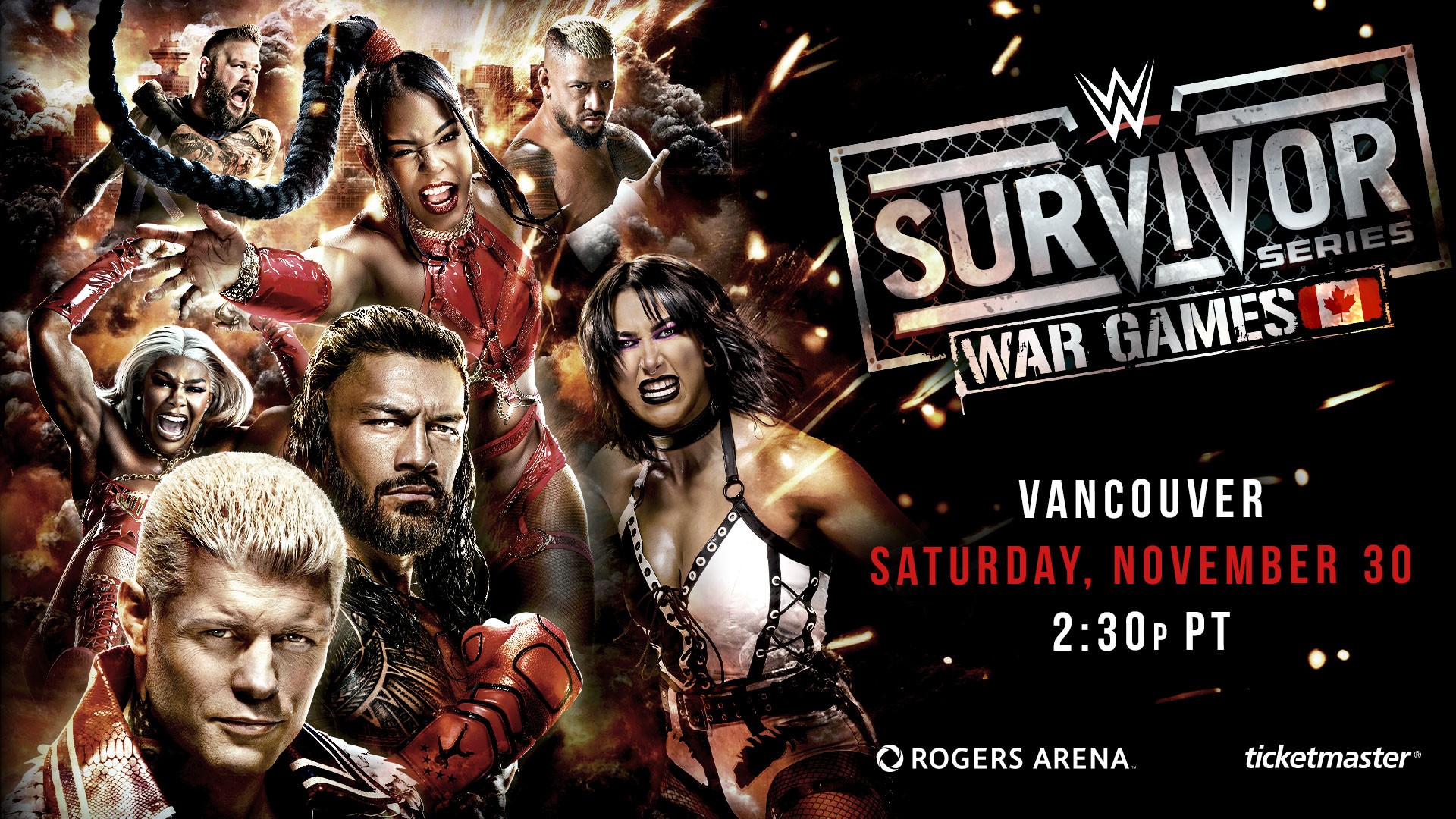 WWE Survivor Series: WarGames 2024: onde assistir ao vivo, horário, data e card