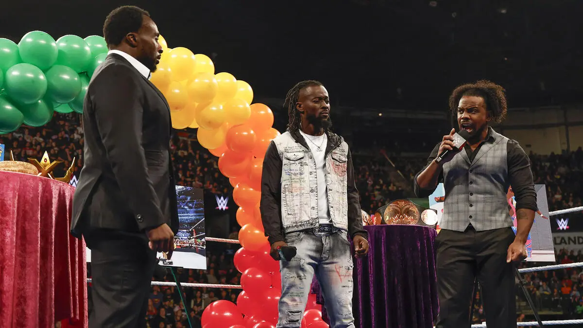 Big E, Kofi Kingston e Xavier Woods