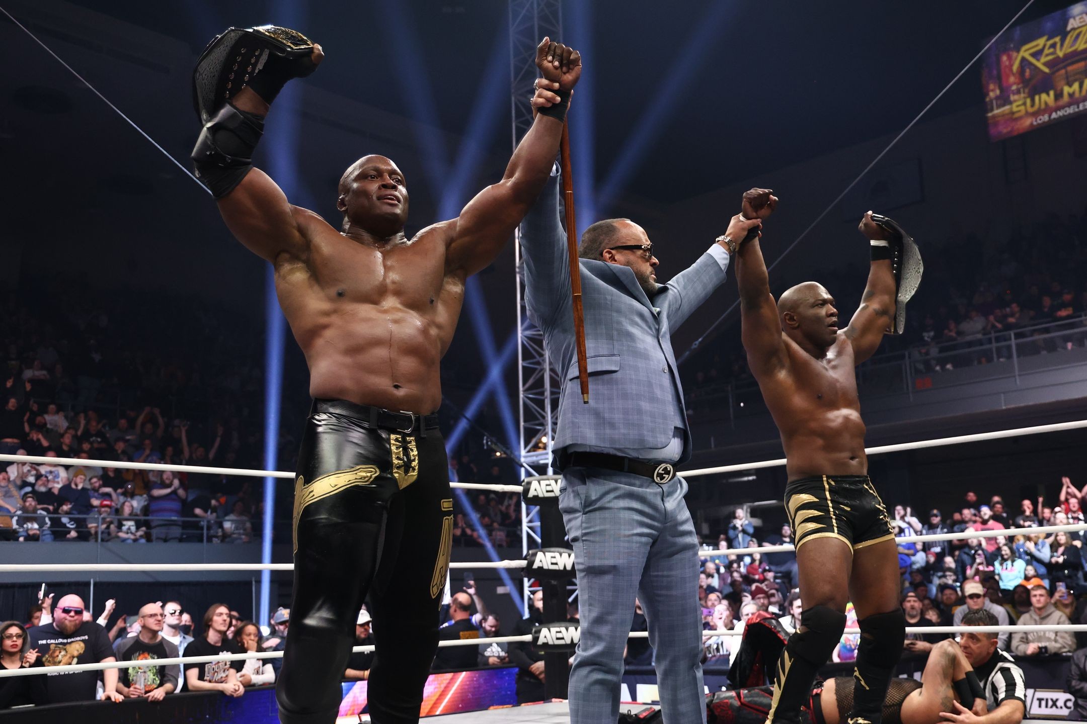 Bobby Lashley e Shelton Benjamin