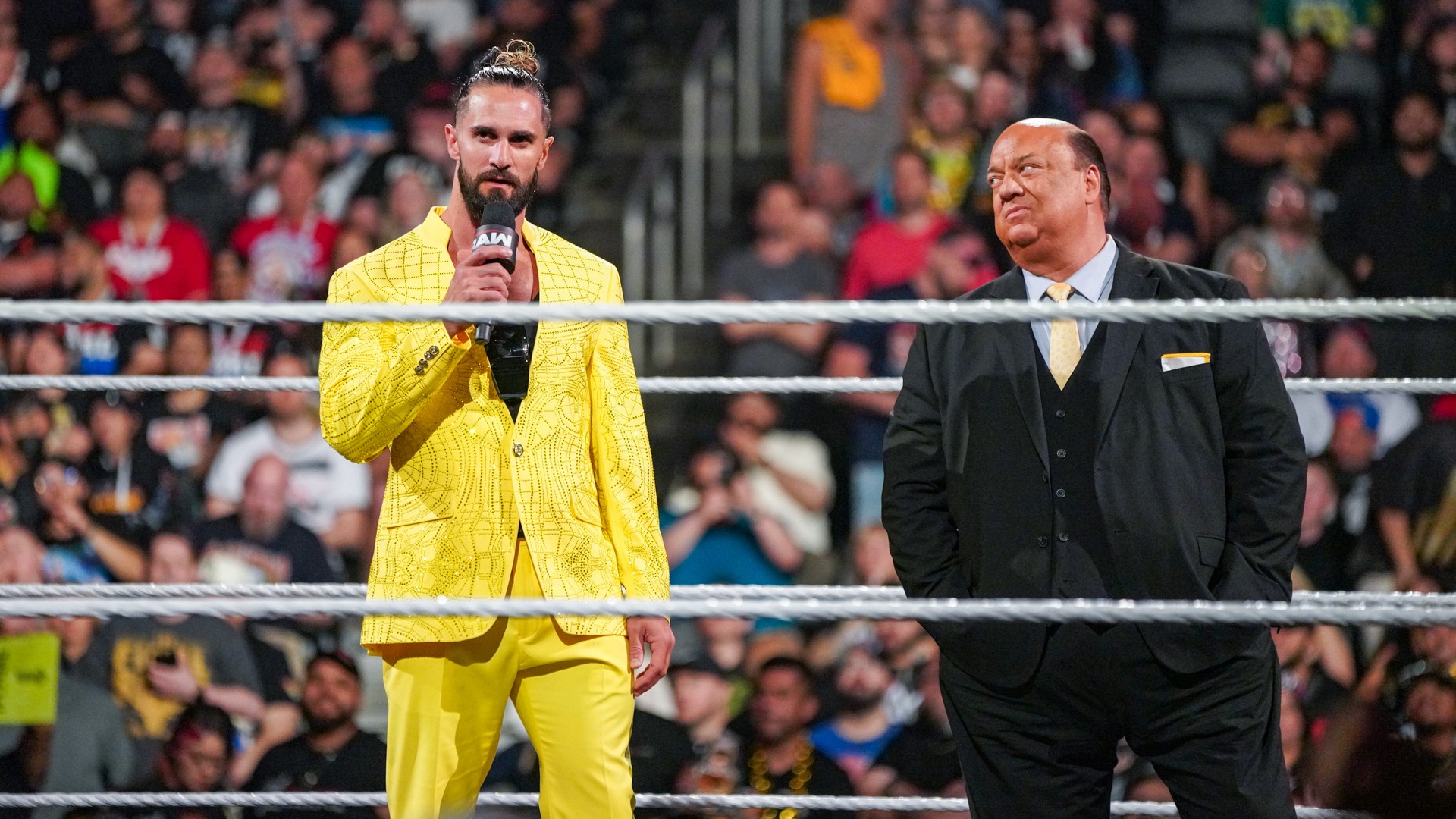 Seth Rollins e Paul Heyman