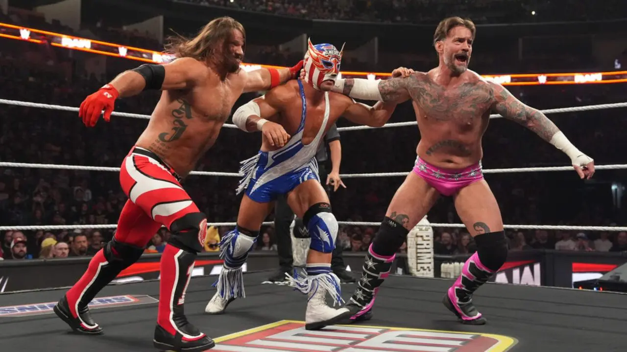 CM Punk agradece AJ Styles após luta no RAW