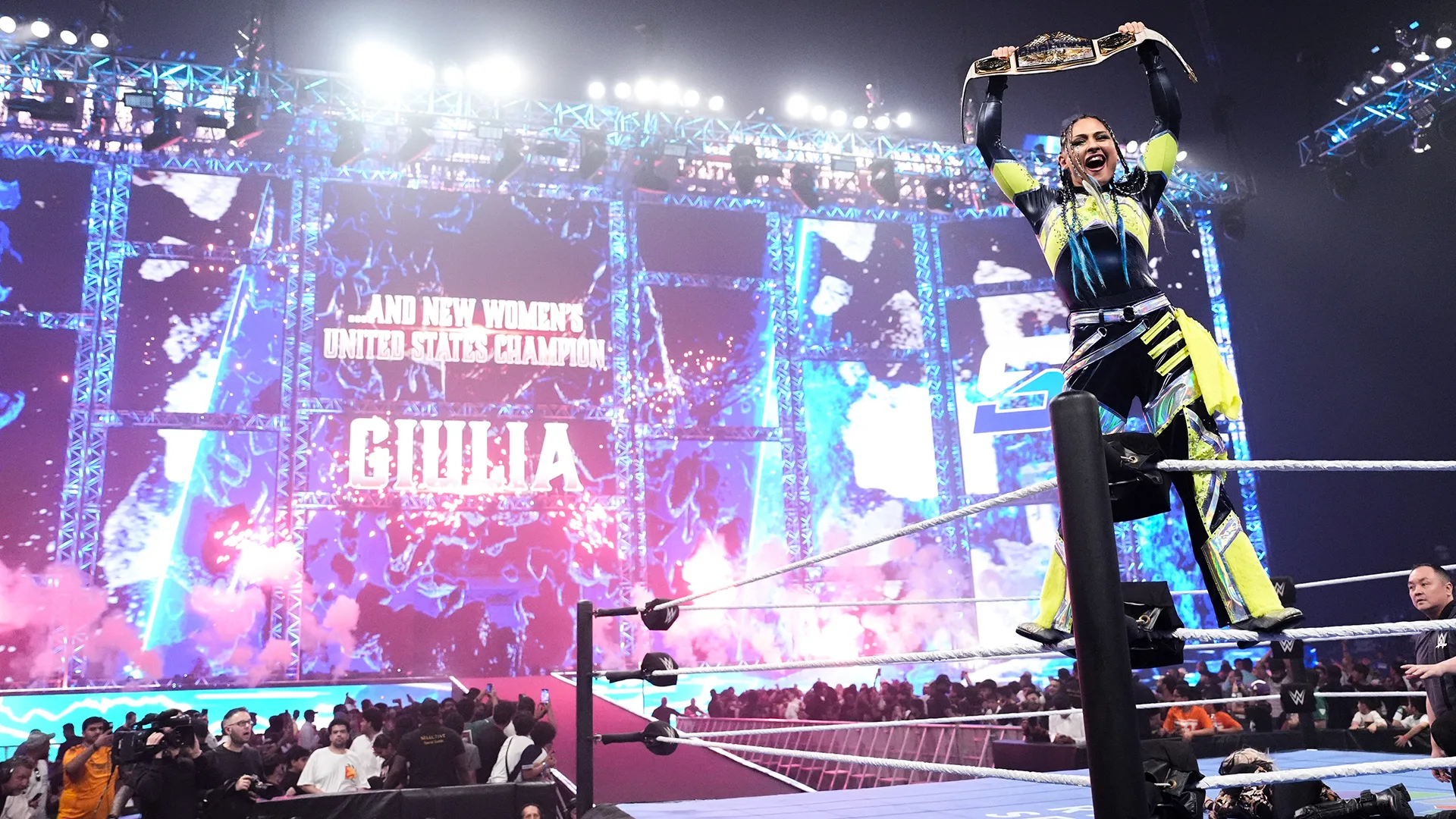 Giulia conquista o WWE Women’s United States Championship no SmackDown