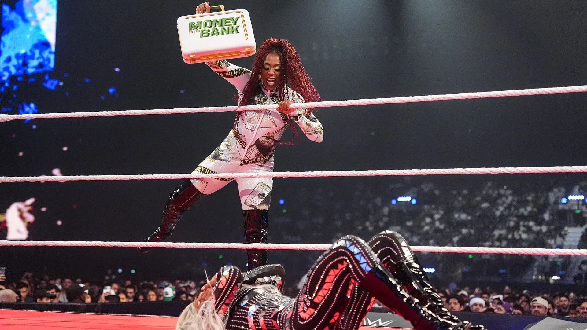 Naomi enche maleta do MITB de baratas e vermes