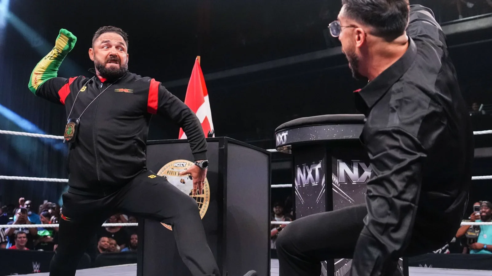 Santino Marella e Ethan Page