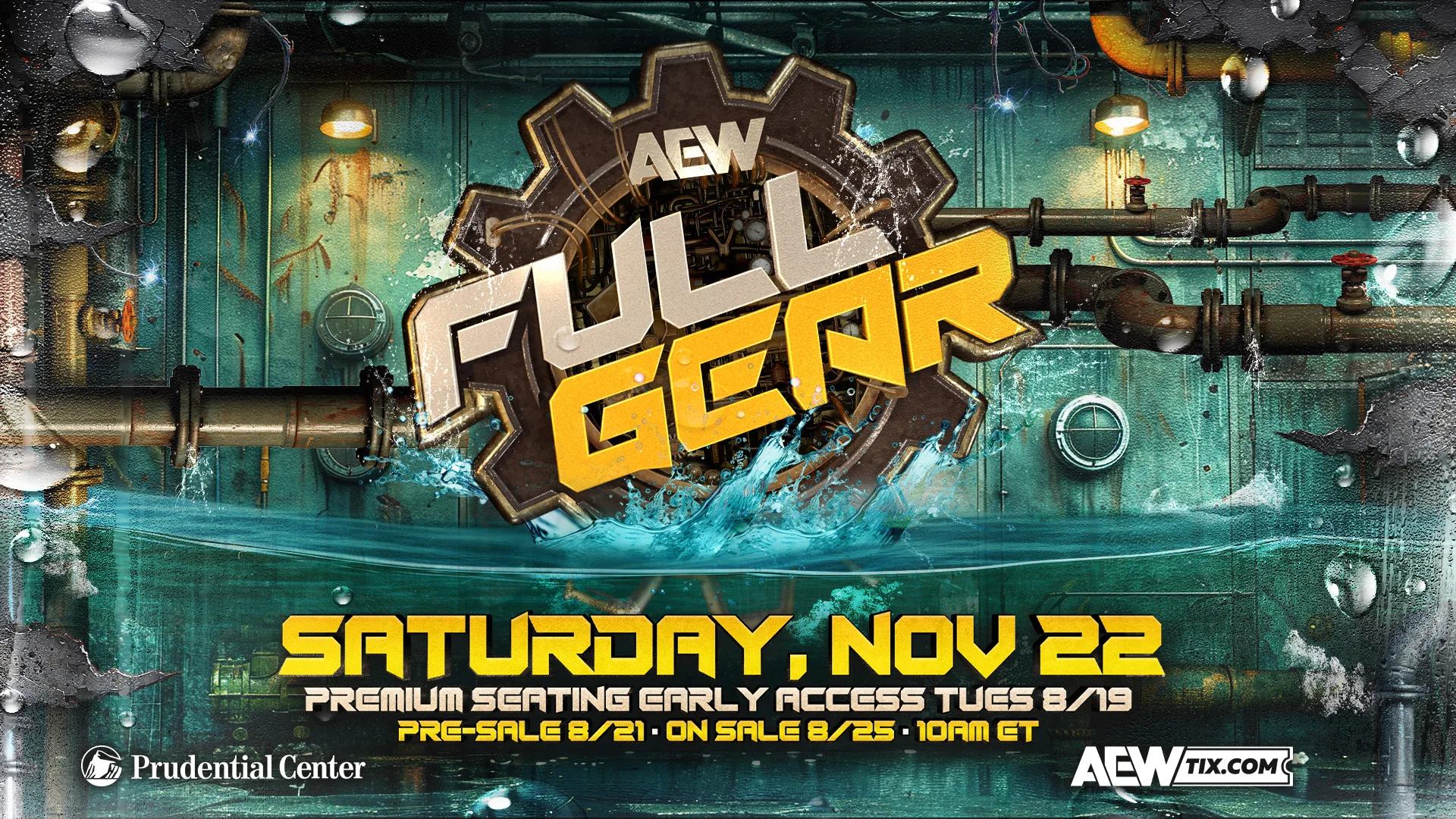 AEW confirma Full Gear 2025 para novembro em Newark