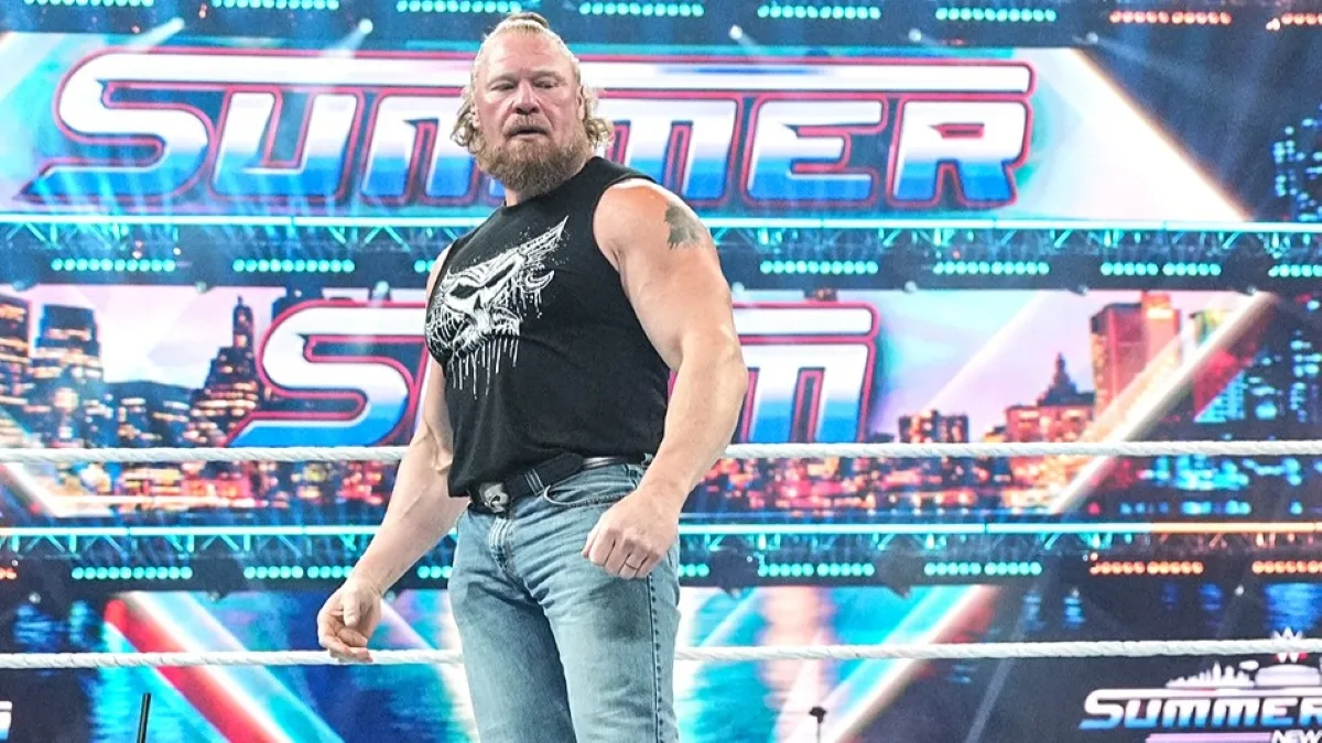 Jurídico da WWE liberou Brock Lesnar semanas antes do SummerSlam