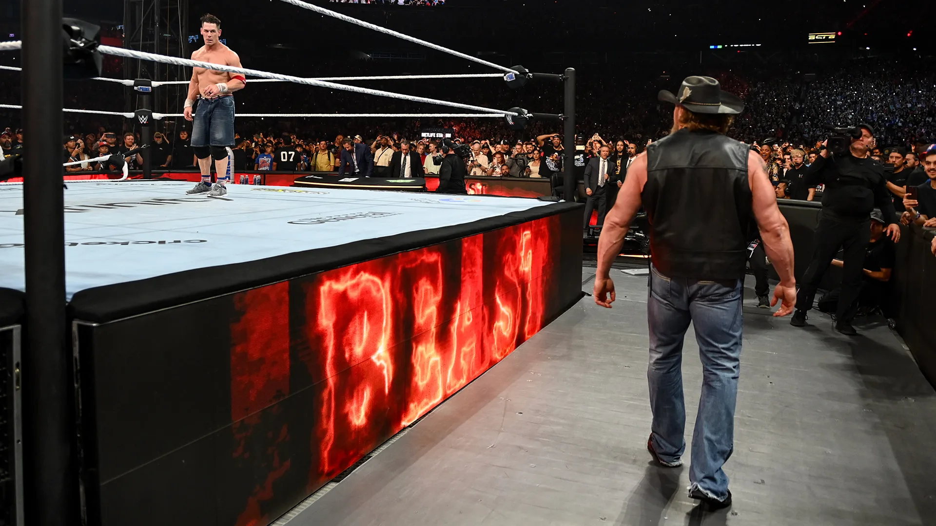 Retorno de Brock Lesnar no SummerSlam foi pedido de John Cena, diz Triple H