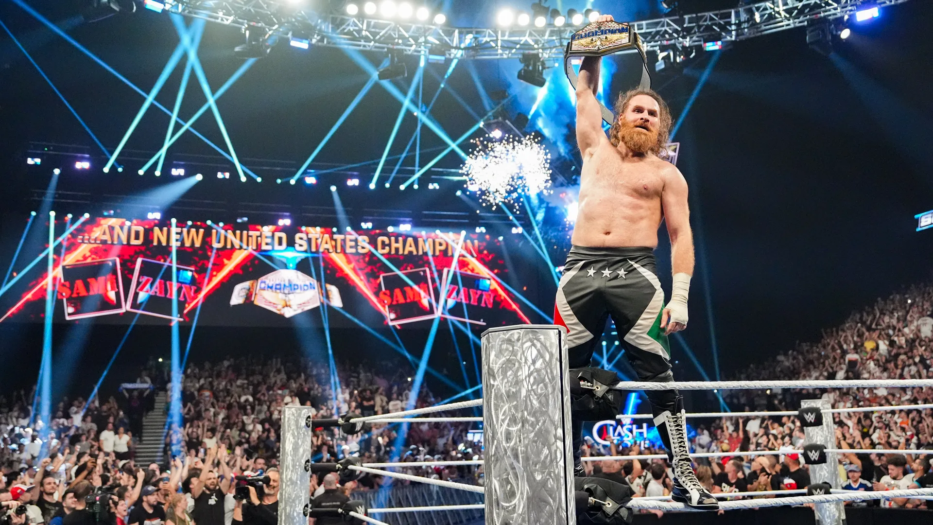 Sami Zayn vence Solo Sikoa e conquista o título dos Estados Unidos da WWE