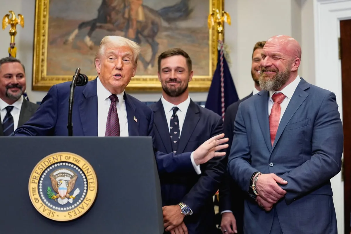 Triple H revela motivo de ter se aliado a Donald Trump