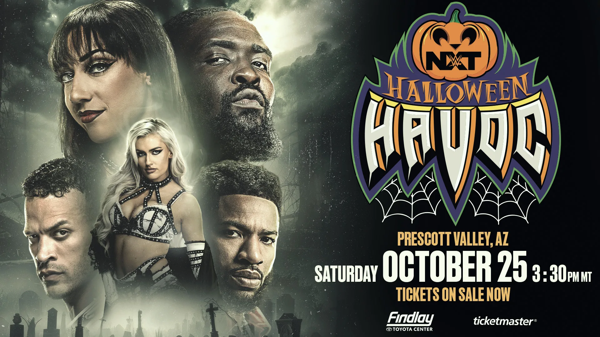 WWE NXT Halloween Havoc 2025: onde assistir ao vivo, horário, data e card