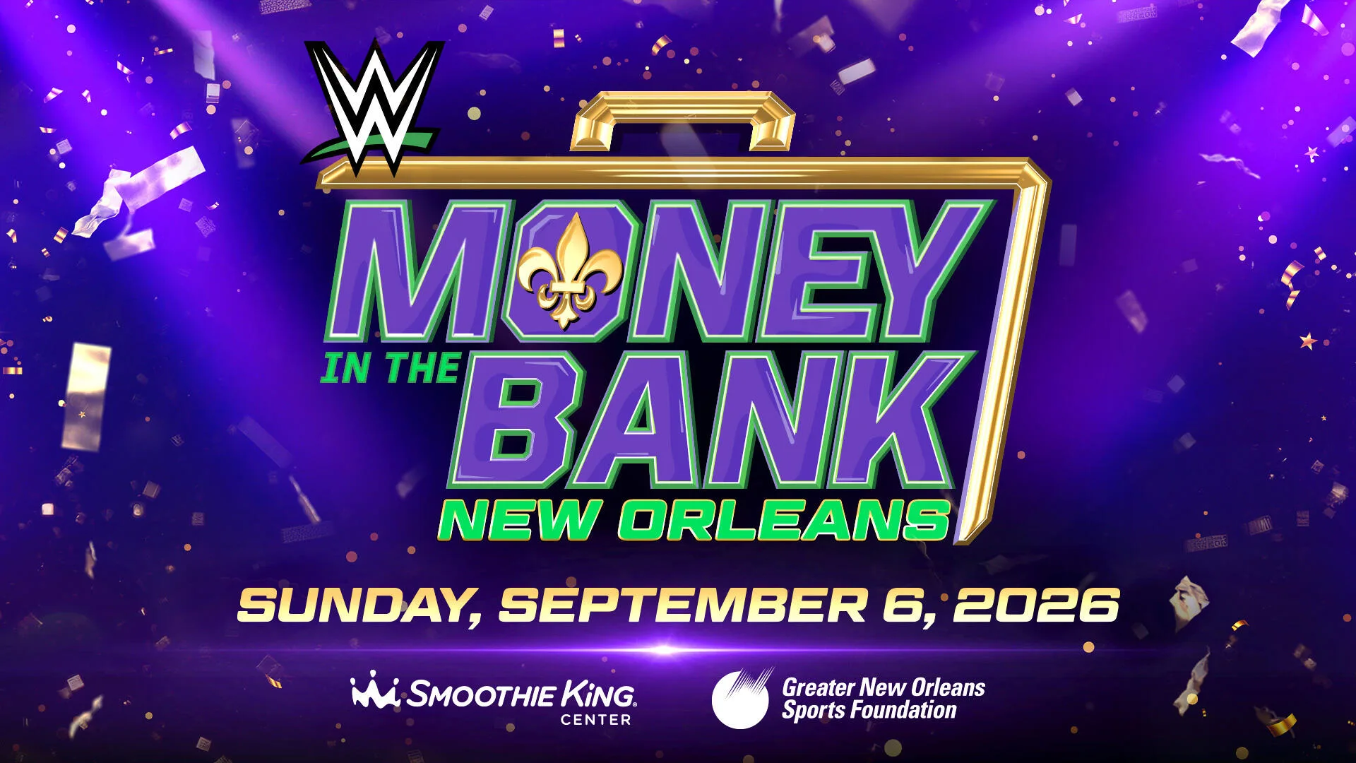 WWE divulga anúncio oficial do Money in the Bank 2026