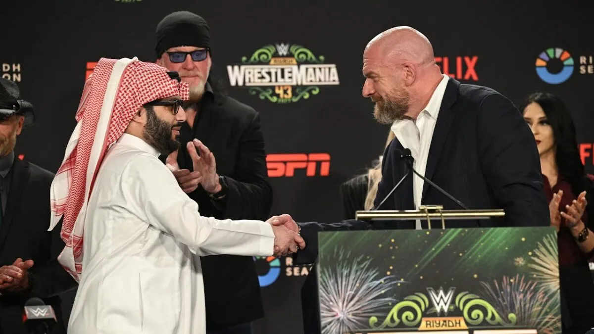Nick Khan fala sobre a WrestleMania na Arábia Saudita
