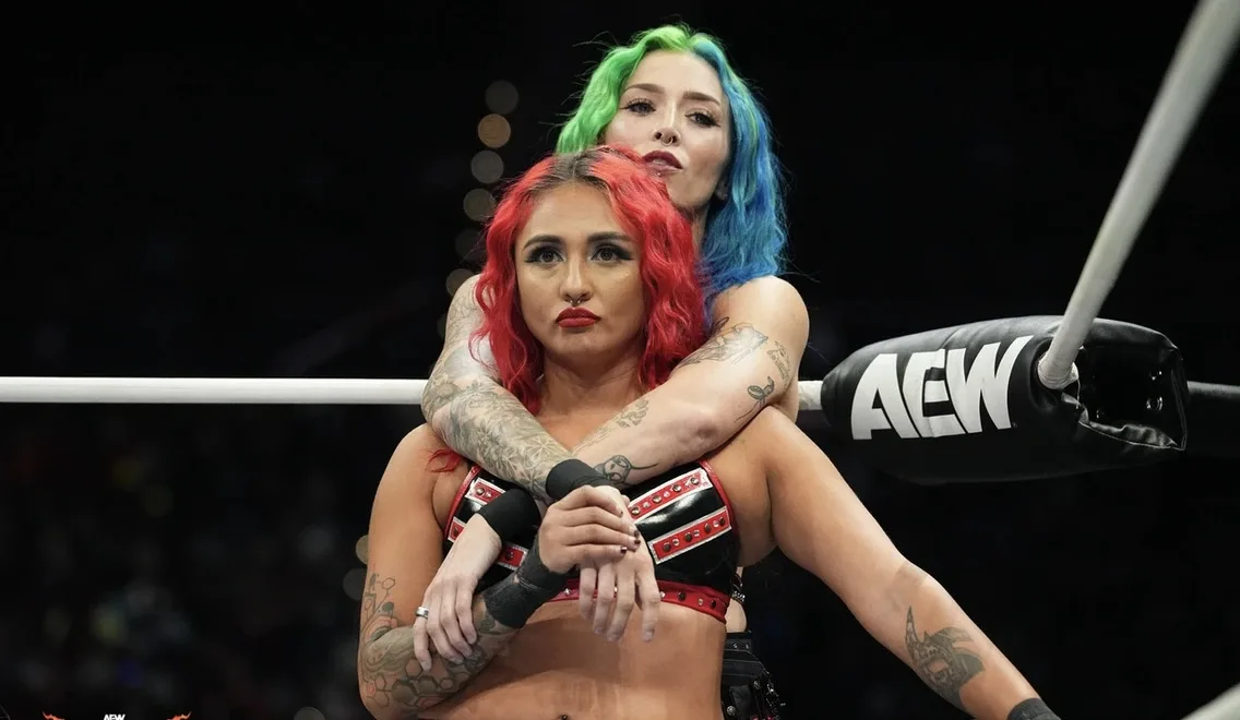 Nixon Newell e Miranda Alize abandonam gravação do AEW Collision