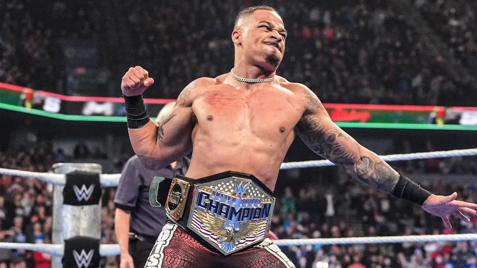 Carmelo Hayes conquista o Título dos Estados Unidos no SmackDown