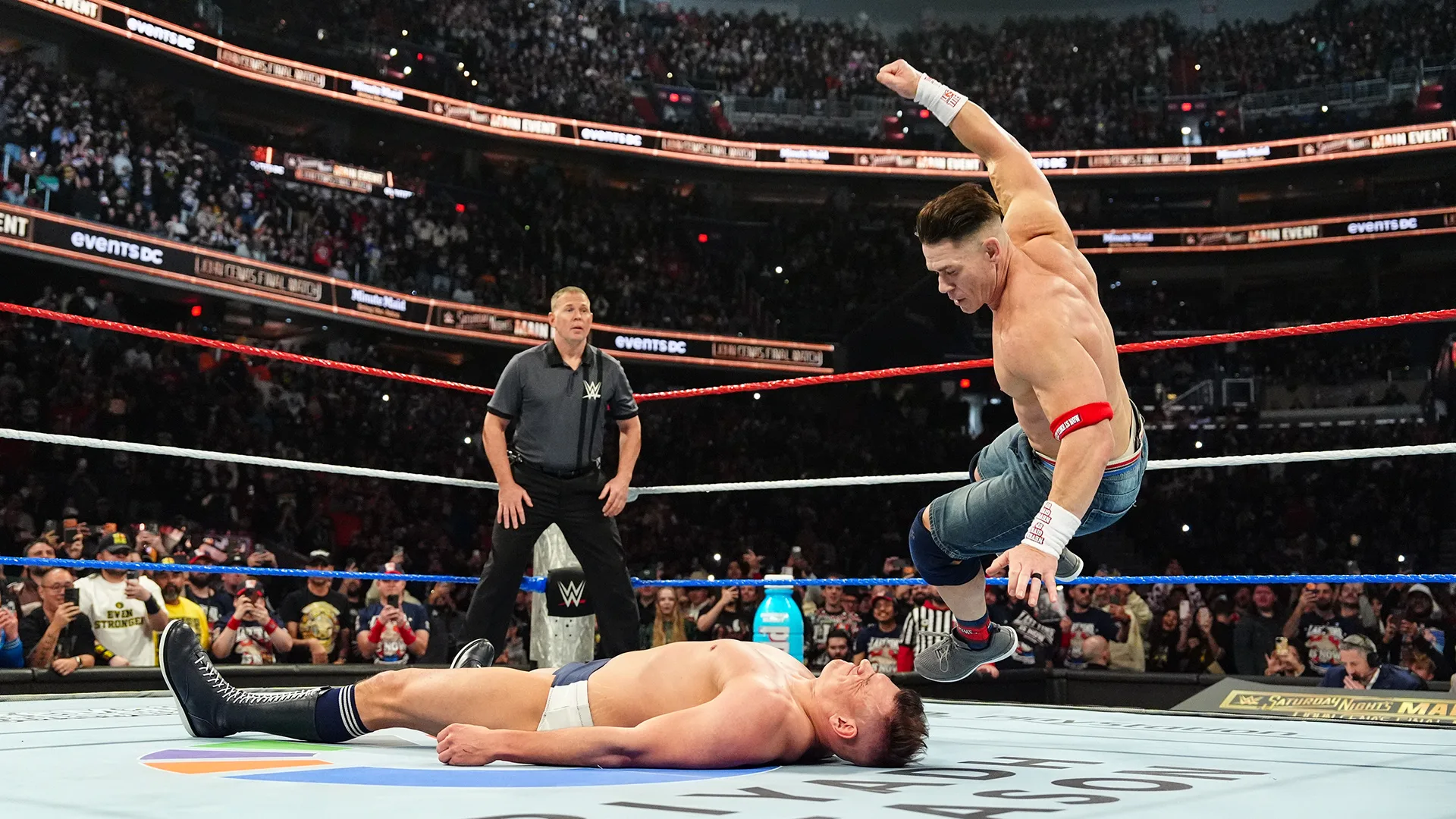 Pat McAfee enviou mensagem a John Cena após derrota no WWE SNME