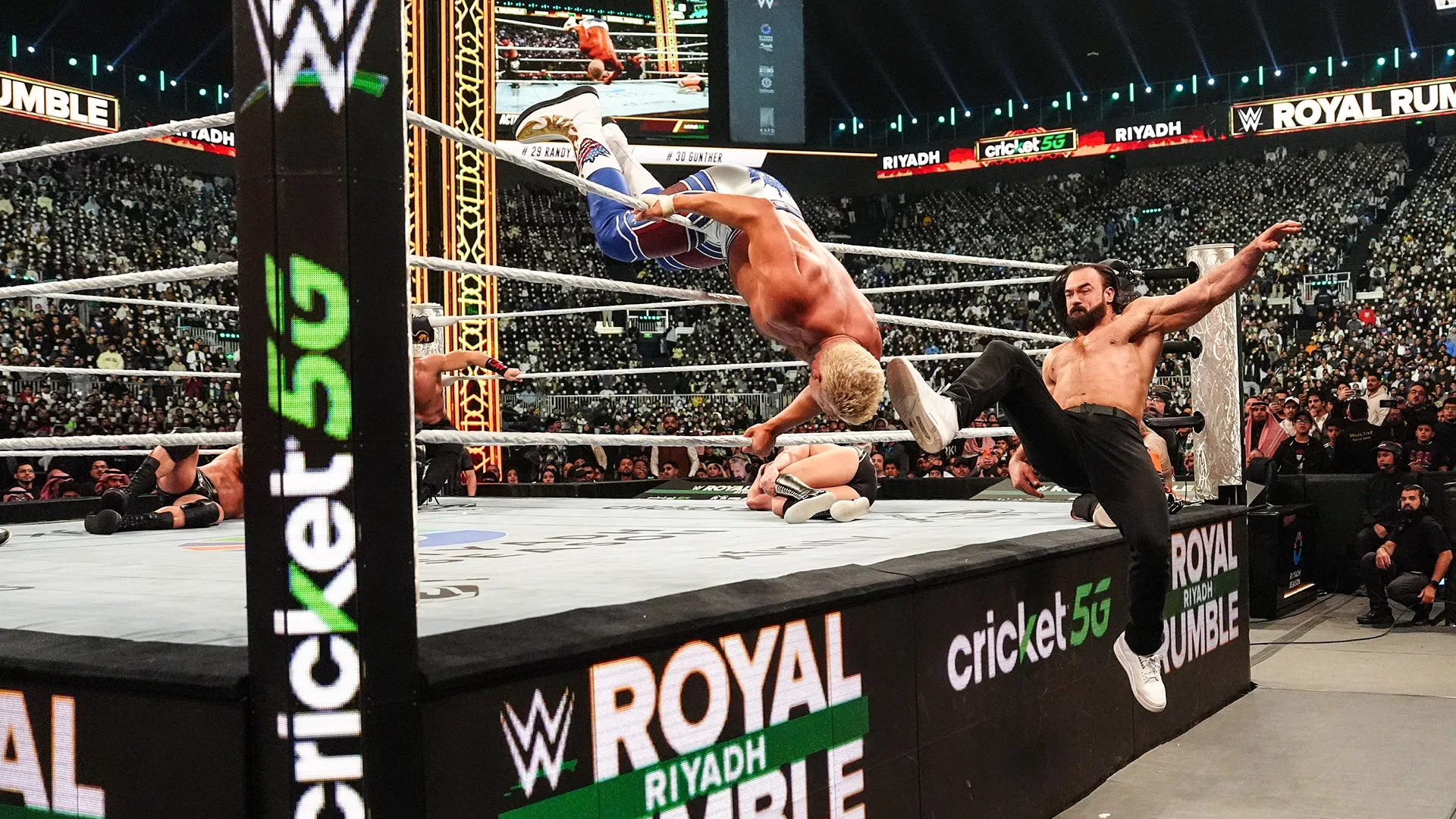 Drew McIntyre explica interferência no Royal Rumble: “Por que não?”