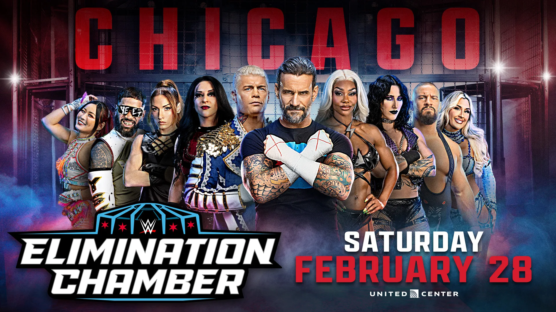 WWE Elimination Chamber 2026: onde assistir ao vivo, horário, data e card