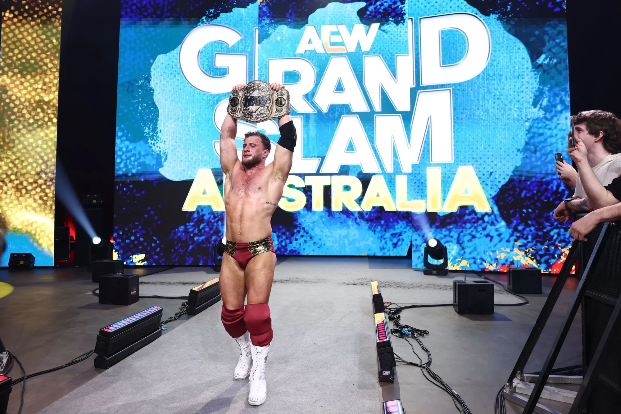 Resultados do AEW Collision Grand Slam Australia 2026
